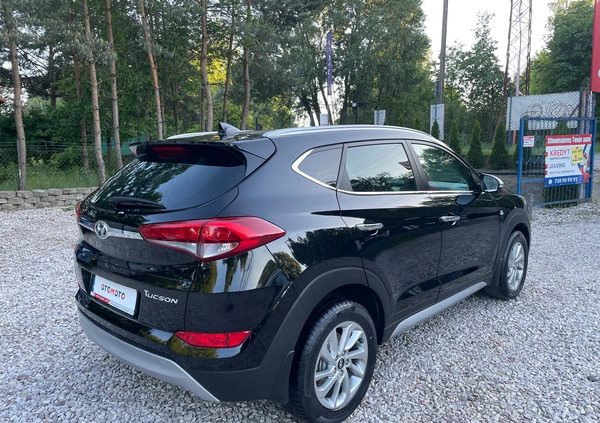 Hyundai Tucson cena 79900 przebieg: 99000, rok produkcji 2018 z Przemków małe 172